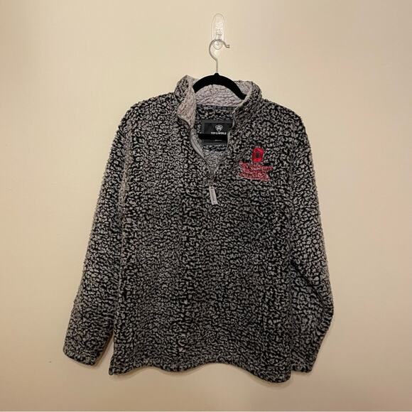 Top of the World M Ohio State College of Medicine gray black turtleneck fleece - Picture 9 of 9